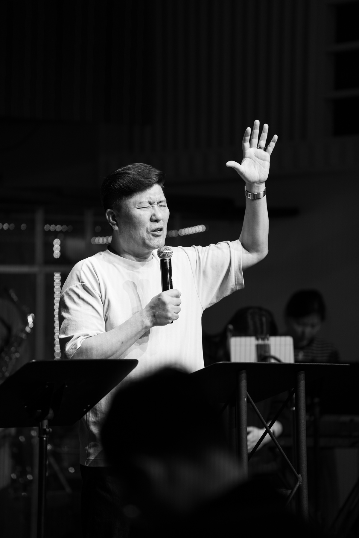 Rev. Jae Park preaching